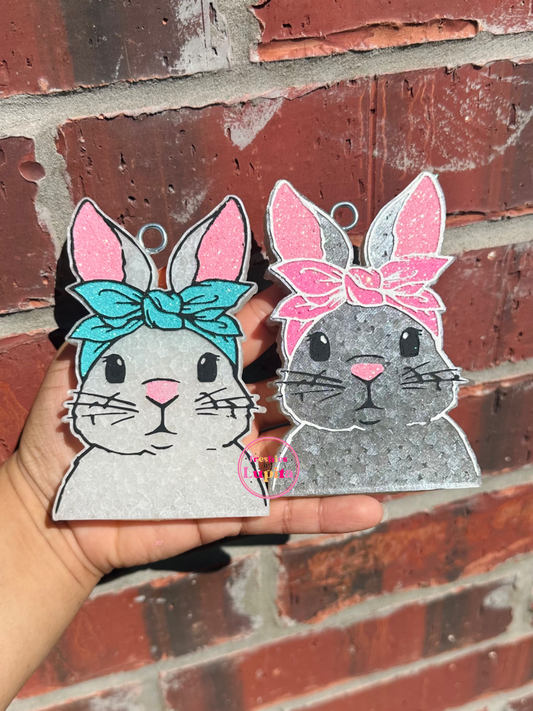 Bunny With Bow (Add Bow color & Bunny Color in Notes- 1 color for each)