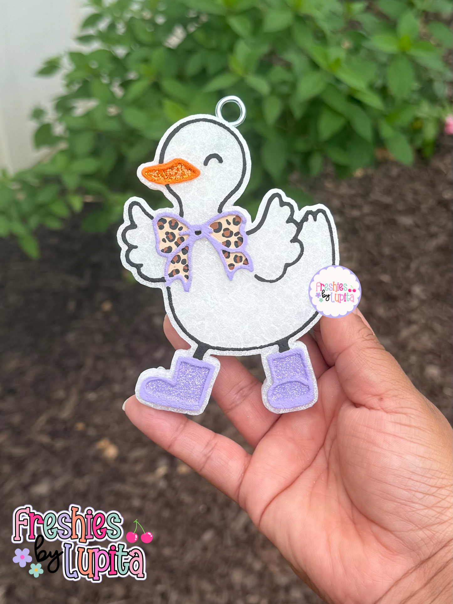 Goose With Bow