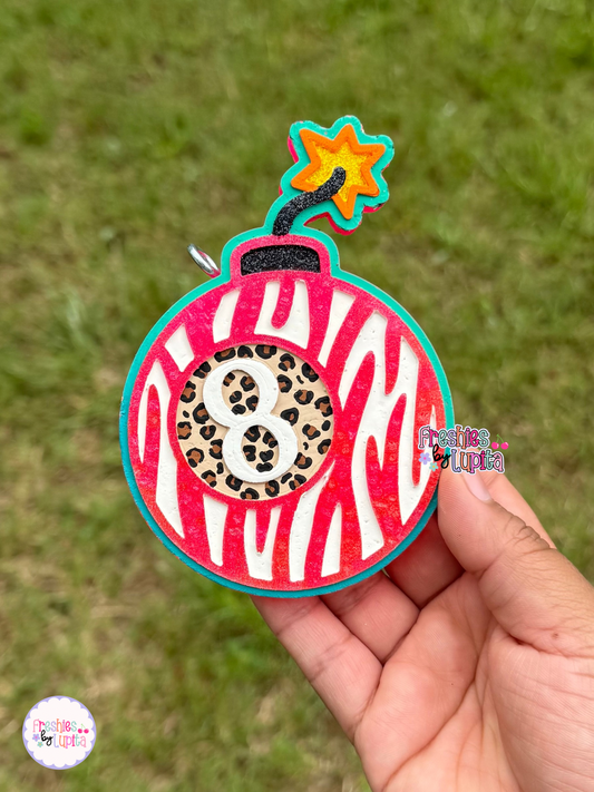 Zebra 8 Ball Bomb