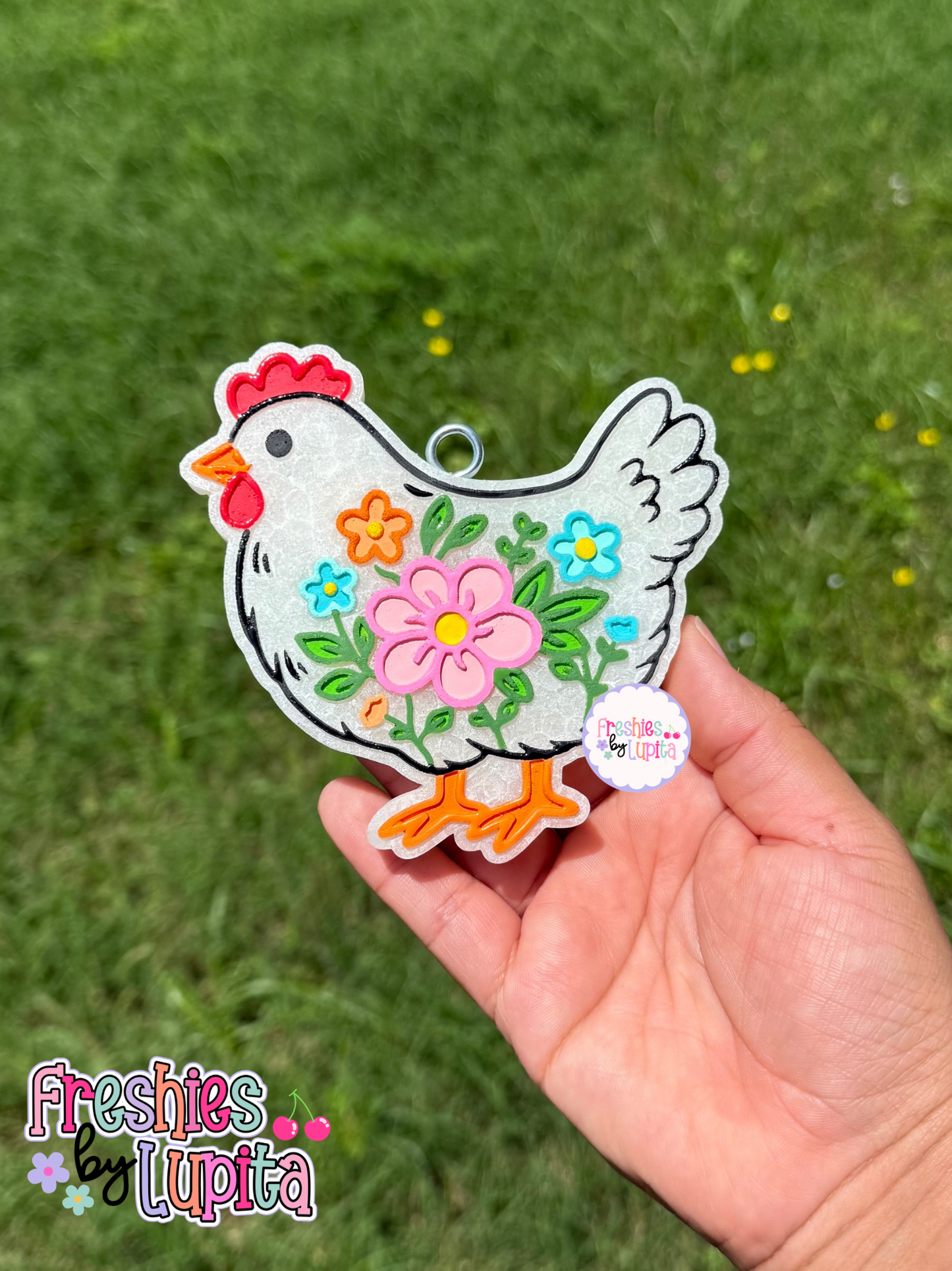 Floral Chicken