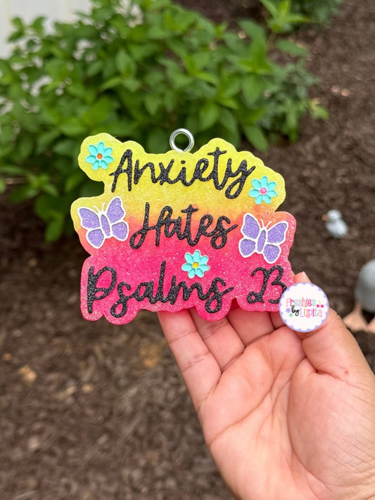 Anxiety Hates Psalms 23