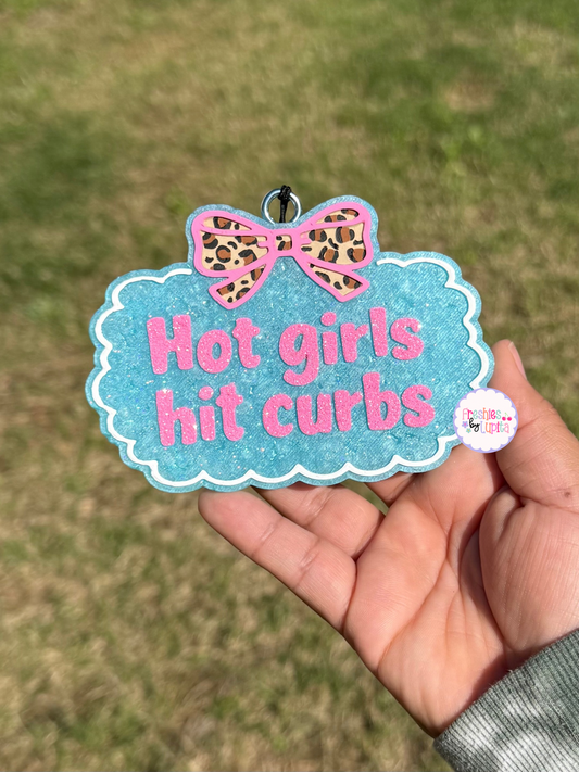 Hot Girls Hit Curbs W/ Bow