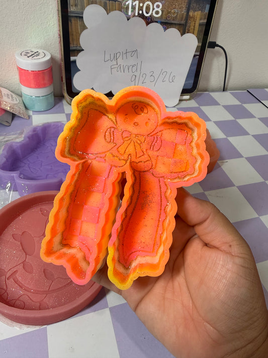 Gingerbread Bow- RR