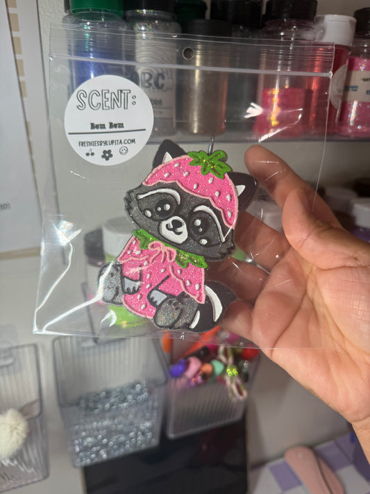 Strawberry Raccoon