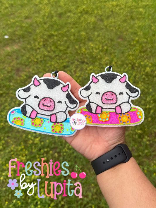 Cow in Floatie