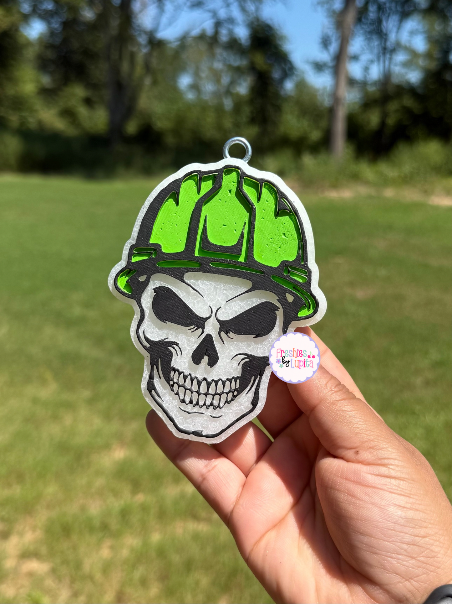 Skull With Hard Hat
