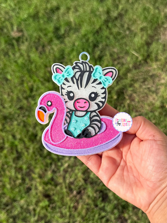Zebra On Floatie